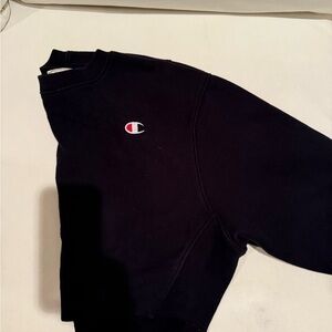 Champion Classic Black Pullover